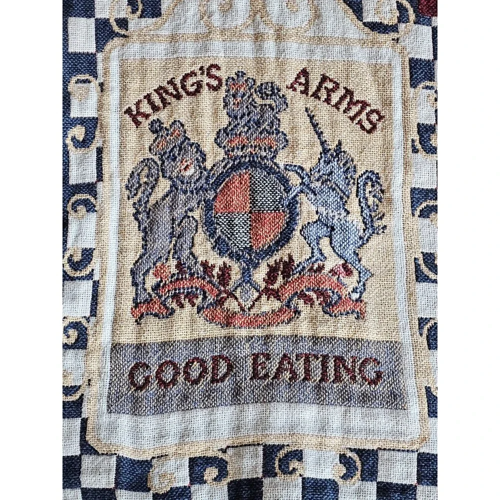 Goodwin Weavers Colonial Williamsburg Tavern Throw Blanket Wall Tapestry 66x48